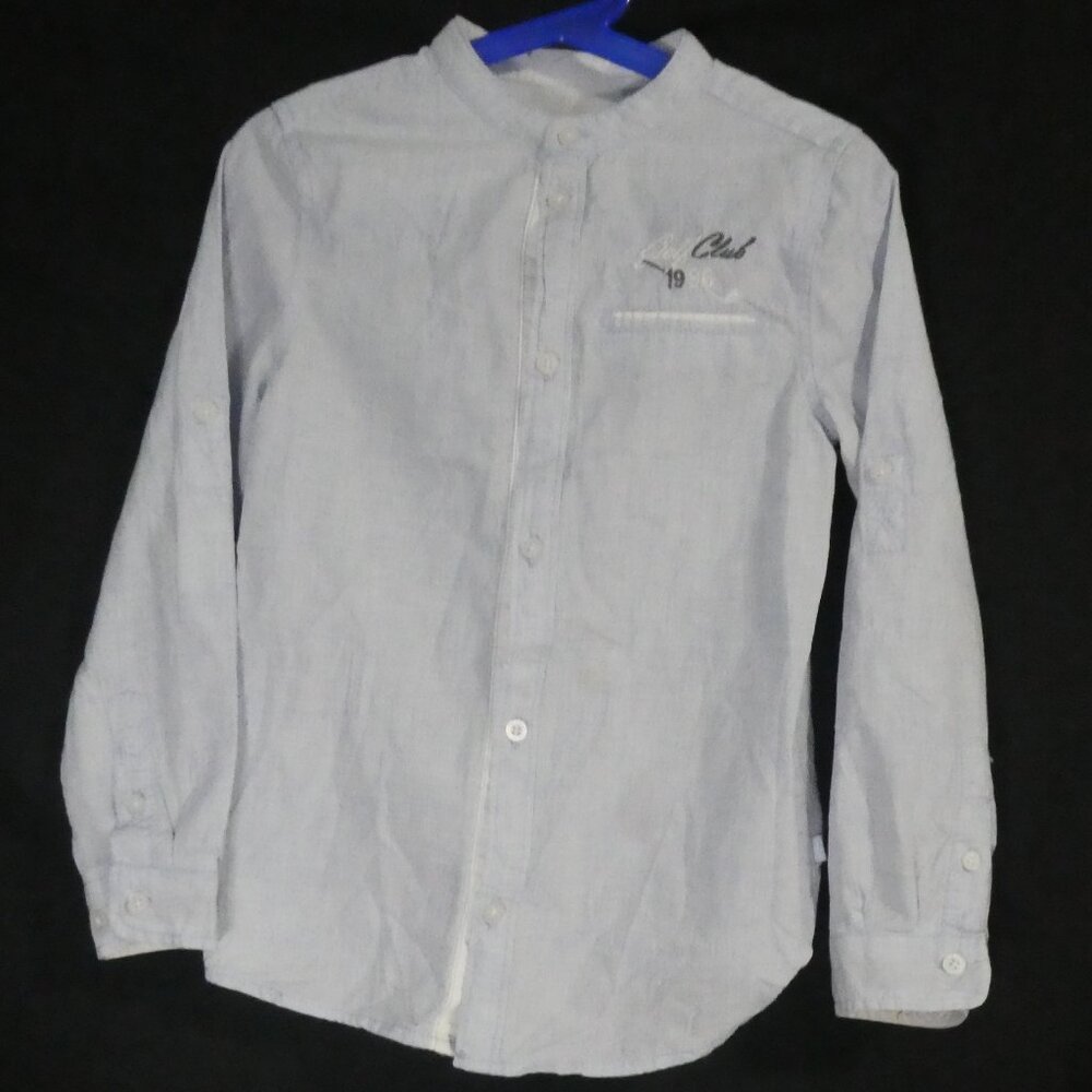 OKAIDI | 6 years | Light Blue Cotton Button-Up Shirt